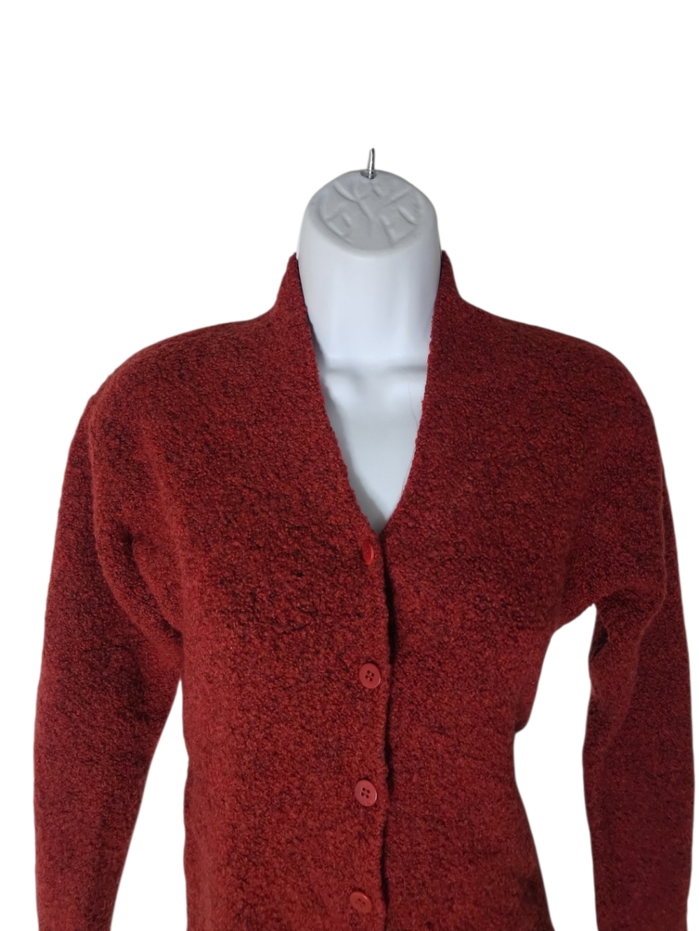 Eileen Fisher Wool-Cashmere Knit Cardigan Sweater Women's Medium - Picture 3 of 8